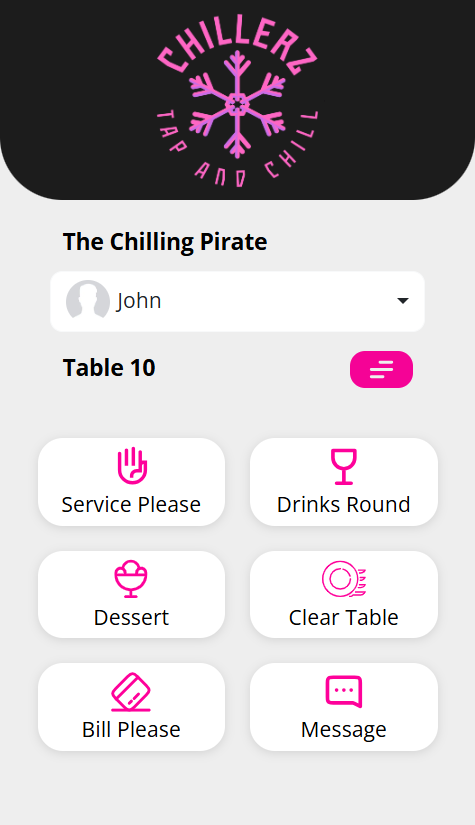 Chillerz App Screen